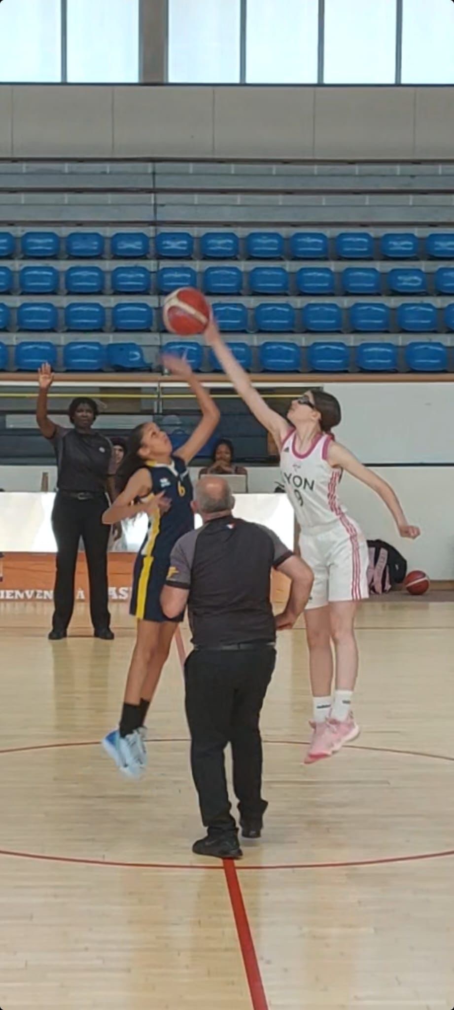 Uliana Sinyakova’ shines in the French Regional Championship U13 Final with 19 Points and 16 Rebounds