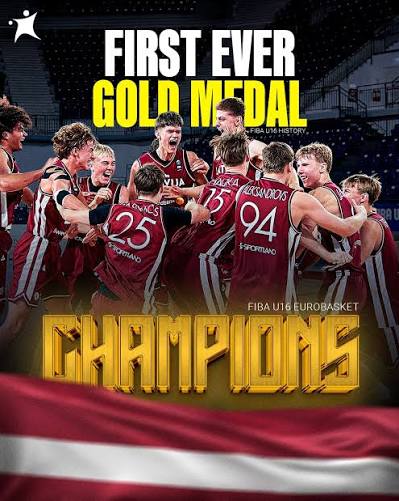 Latvia U-16 Boys European Champion